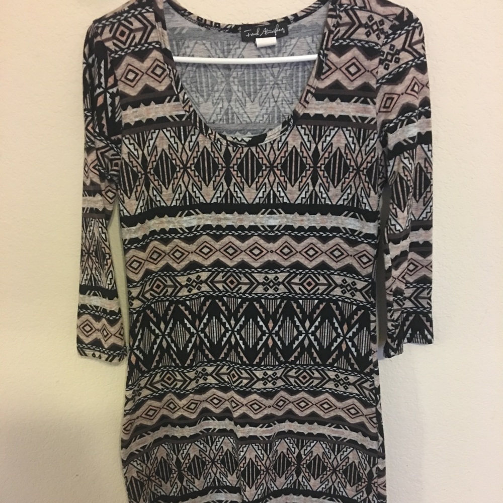 French atmosphere knit dress